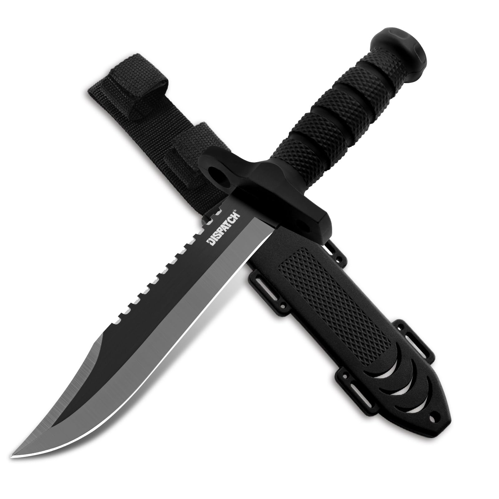 12-Inch Fixed Blade Hunting Knife with Sheath - Tactical Survival Knife for Outdoor Men