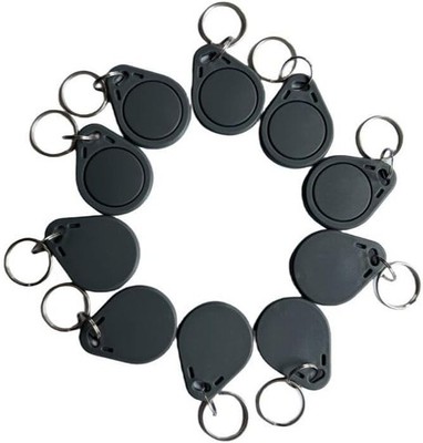 M1 Chip RFID Schlüsselanhänger Tag 13,56 MHz ISO14443A ? 10 Stück