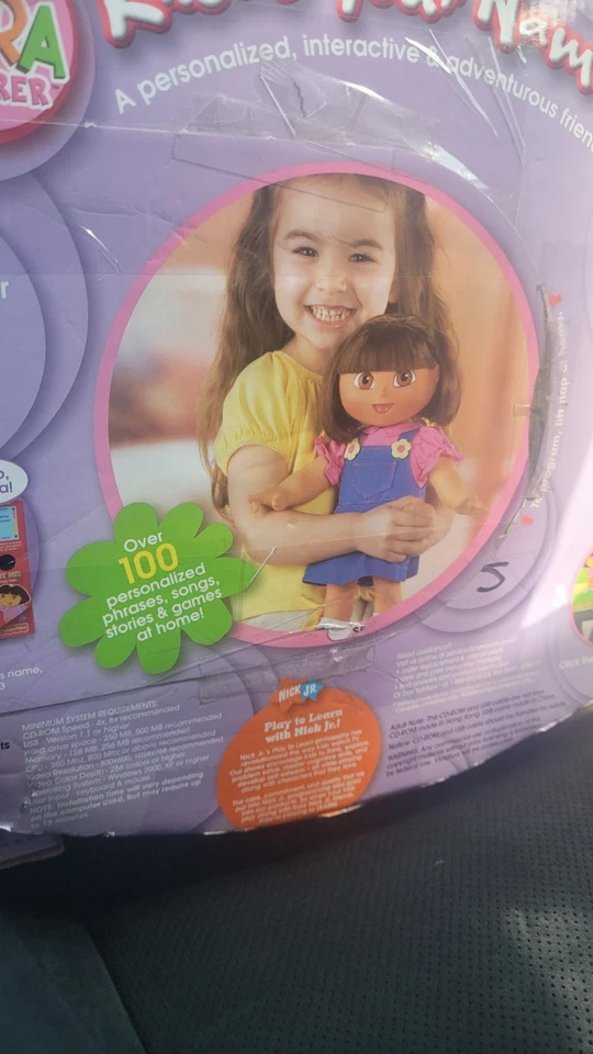 Vintage Dora Knows Your Name Still In Box Dora The Explorer Nick Jr. - Image 4 of 4