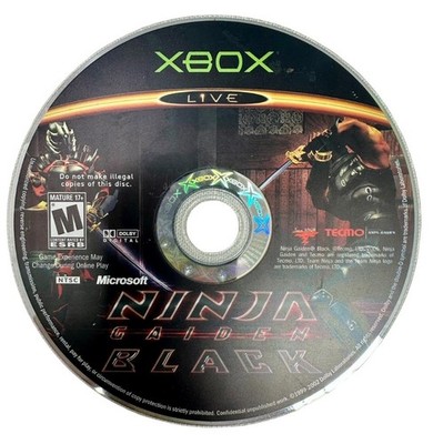 Ninja Gaiden Black Disc Only Microsoft Xbox