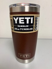 Wetlands Brown YETI  20 Ounce RAMBLER  - Auth...