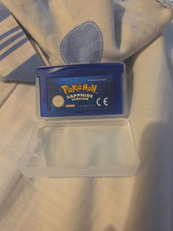 Pokemon Sapphire GBA Game Boy Advance Tested Working