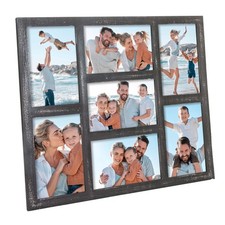 7 Openings Photo Collage for Wall Decor, 4x6 Picture Frame Collage for Wall M...