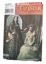Simplicity 4508 Tudor Costume Dress Andrea Schewe Sizes 8-14