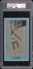 1969 NBAP NBPA Member Wilt Chamberlain Hand Cut HOF PSA 6 Highest Graded Unicorn