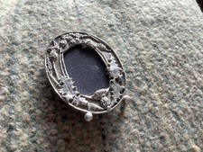 Silver Scenes Silver Plated Thistle Photo Frame