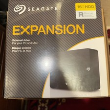 Seagate 16TB Expansion External Hard Drive HDD USB 3.0 with Rescue Data Recovery