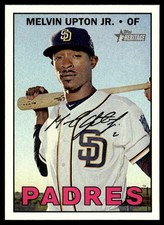Melvin Upton Jr. 2016 Topps Heritage #515 Toronto Blue Jays 25506 Baseball Card