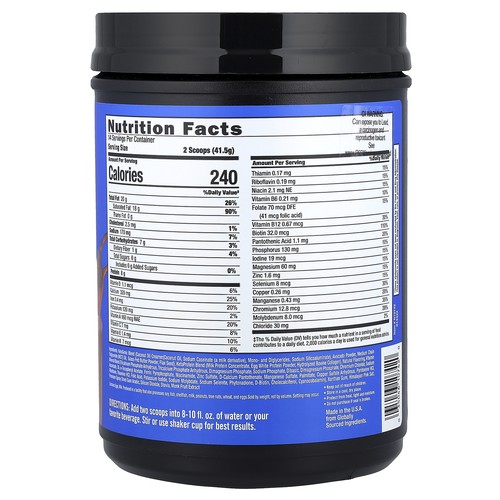 Keto Mealshake, Chocolate Cream, 20.49 oz (581 g)
