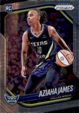Aziaha James 2025 Panini Prizm WNBA Rookie Card #83
