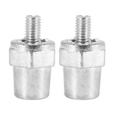 Pair Zinc Alloy Battery Side Terminal Charging Posts Fit 8mm Positive 4994
