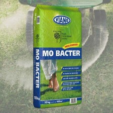 MO BACTER ORGANIC LAWN FERTILISER & MOSS KILLER 10KG - COVERS 100M2