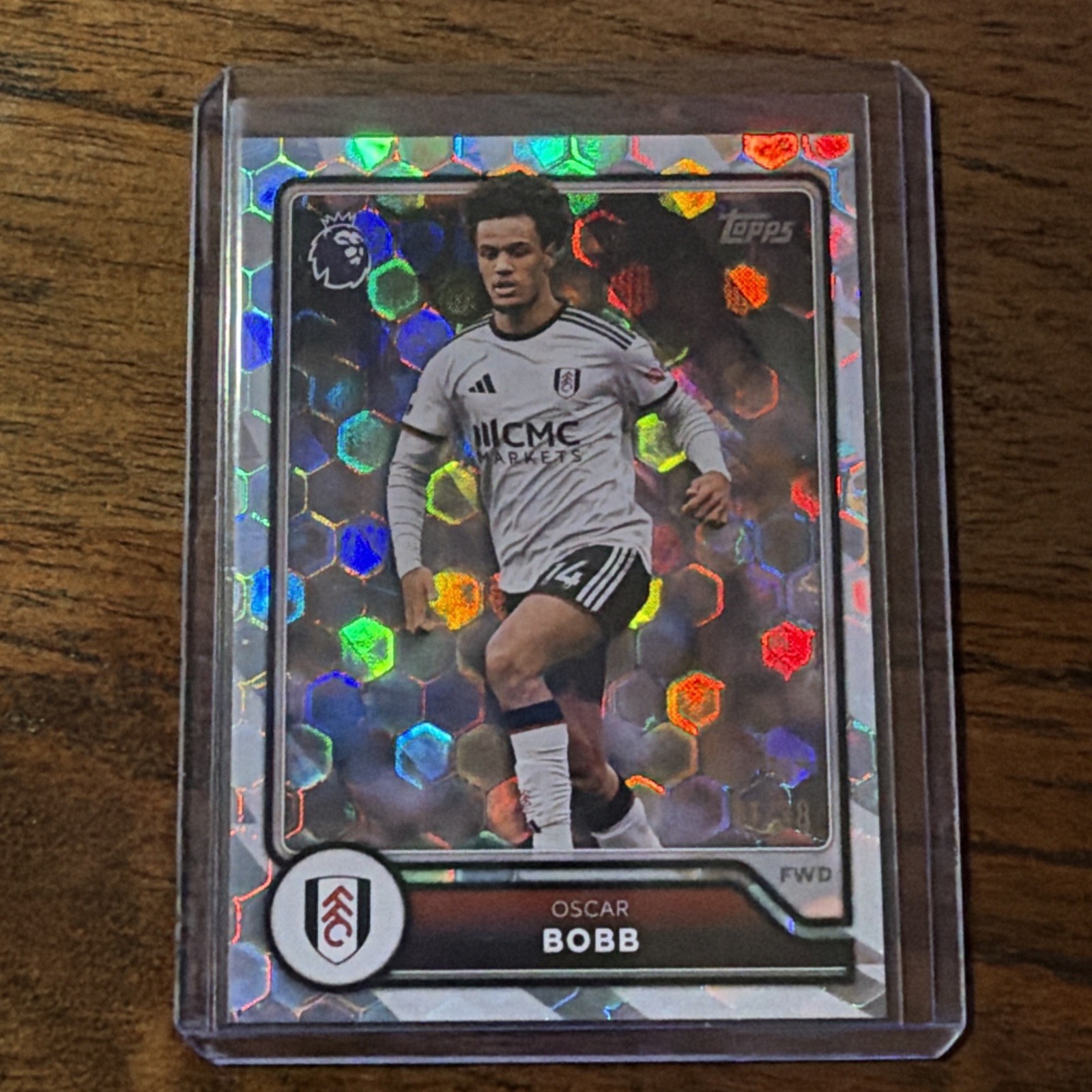 2026/27 Topps Premier League Oscar Bobb #143 Fulham FC Netbuster /38