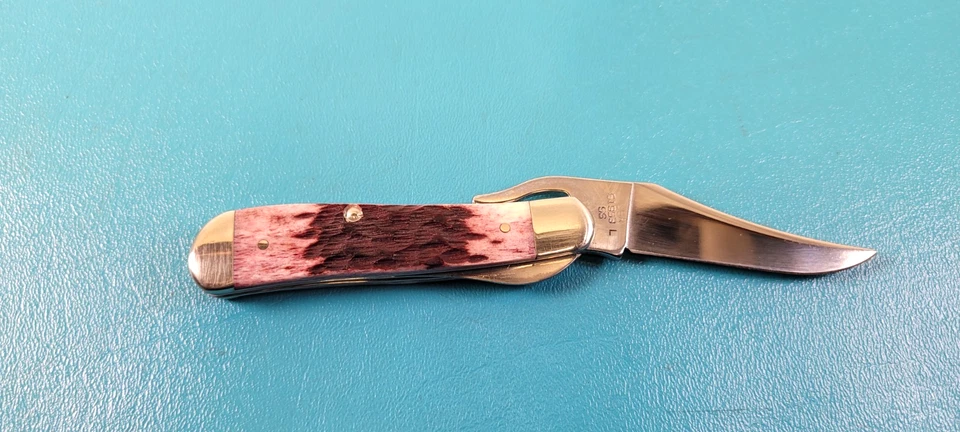 CASE XX 61953 L  Russlock Folding Pocket Knife Ltd Ed 1 of 3000 Jigged TR427 - Image 4 of 4