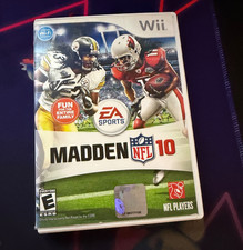 Madden NFL 10 - Nintendo Wii w/Manual and Tested