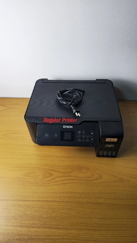 Epson C634G Eco Tank ET-2800 Wi-Fi Color Inkjet All-In-One Printer For Parts - Image 3 of 4