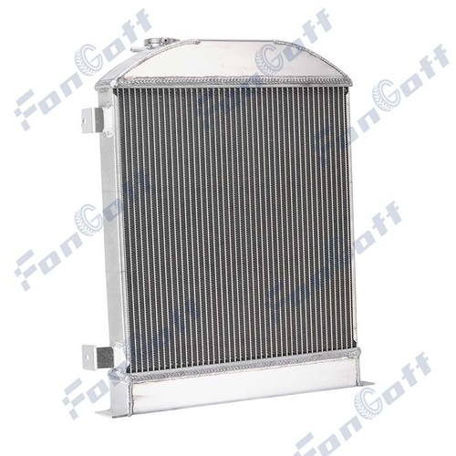 Aluminium Radiator Shell Assembly 3 Row Aluminum Radiator For 1932 Ford Hi-Boy Hot Rod Grill Shells Ford ...
