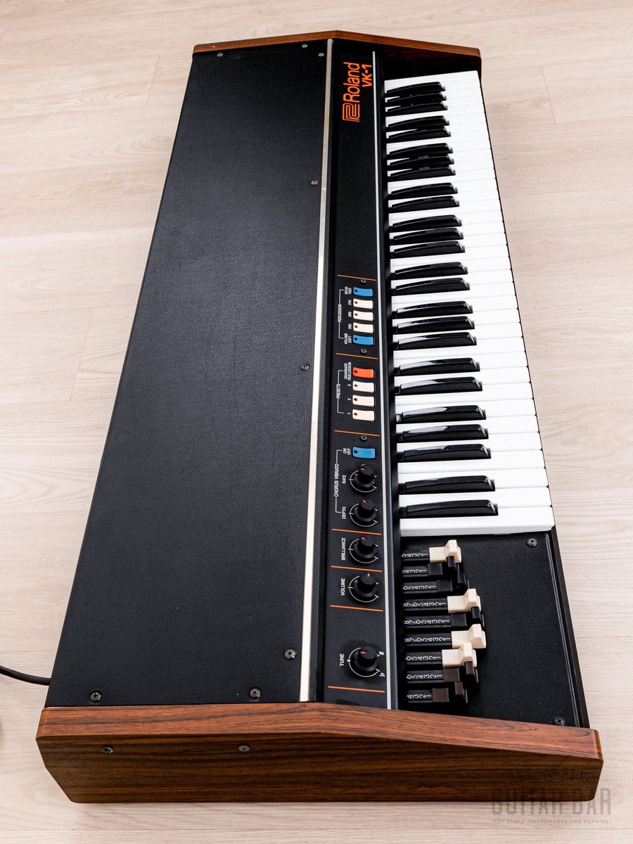 Roland VK-1 電子オルガン 61鍵　ローランド 1970s Roland VK-1 Vintage Analog Drawbar Organ, Clean & Serviced w