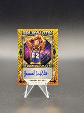 JAMAAL WILKES 2024-25 Panini Obsidian Galaxy Ink EE Gold Flood Autographs 07/10