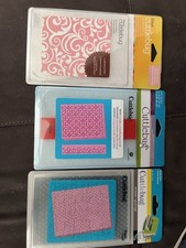 Provo Craft Cuttlebug Embossing 1 Piece Folders. 7 Folders