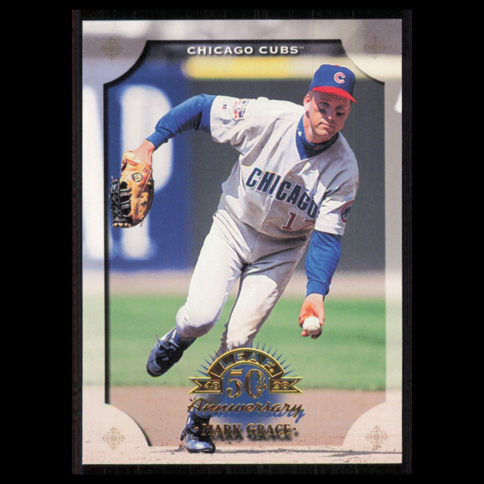 Mark Grace #97 1998 Leaf Chicago Cubs Baseball Card MLB NM