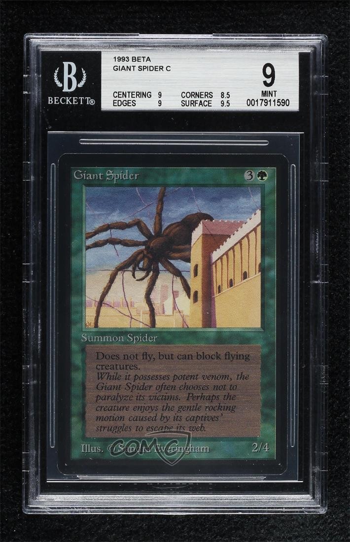Giant Spider Magic: Limited Edition Beta BGS 9 MINT 1993