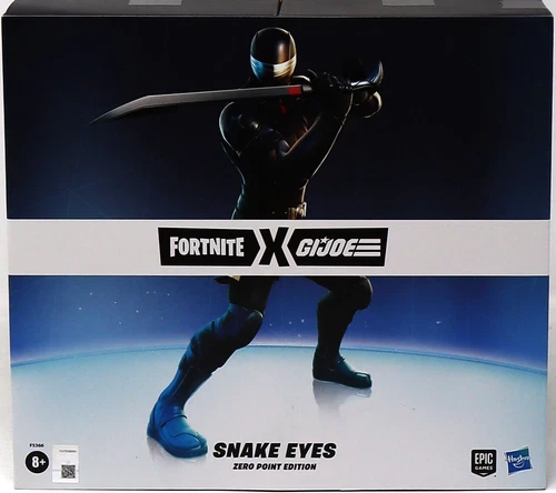Hasbro Epic Games Fortnite X GI JOE Snake Eyes Zero Point Edition