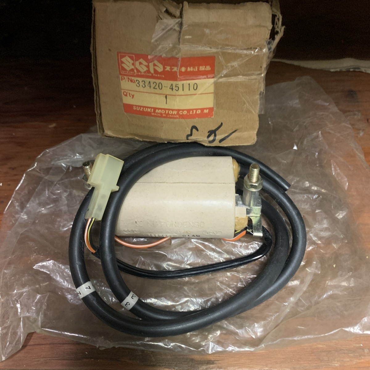 OEM NOS SUZUKI 33420-45110 Ignition Coil Assembly No 2 GS 850 1000