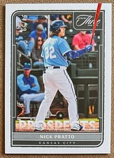 2022 Panini Three and Two Prospects #22 Nick Pratto /99 Royals Numbered Rookie