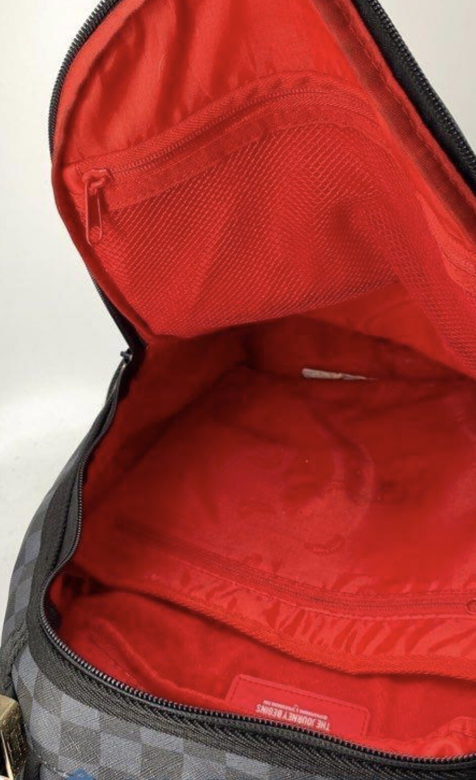 SPRAYGROUND QUILT HAND PAINTED DIABLO BEAR BACKPACK (DLXV) Limited