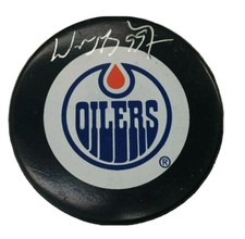 Wayne Gretzky Signed Edmonton Oilers UDA Upper Deck Game Puck Blues Kings L@@K