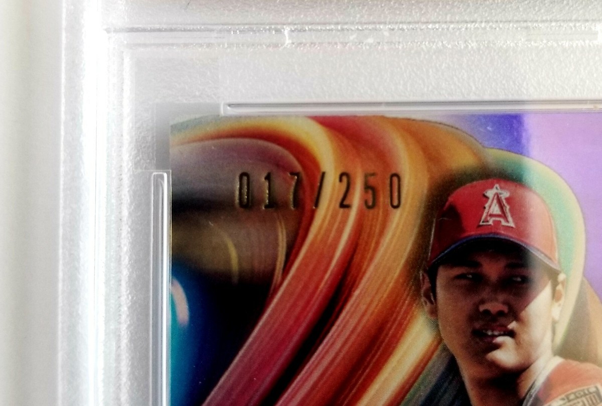 2018 TOPPS BOWMAN PLATINUM PURPLE SHOHEI OHTANI RC! 17/250