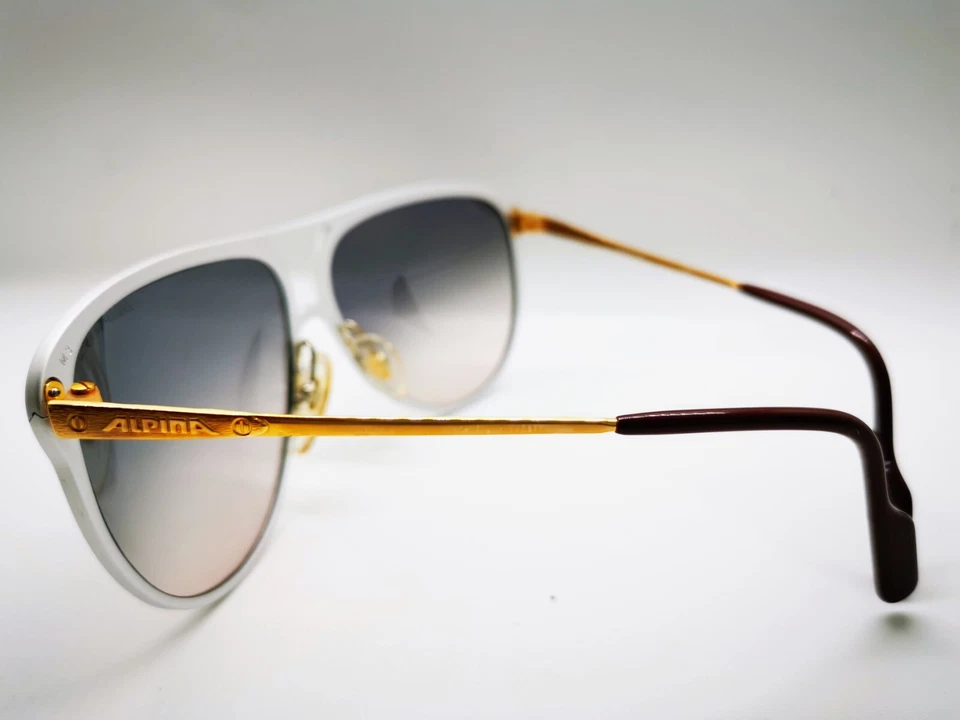 复古 Alpina M3 太阳镜 - 全新旧货 - 中号  — 第 4/4 张图片