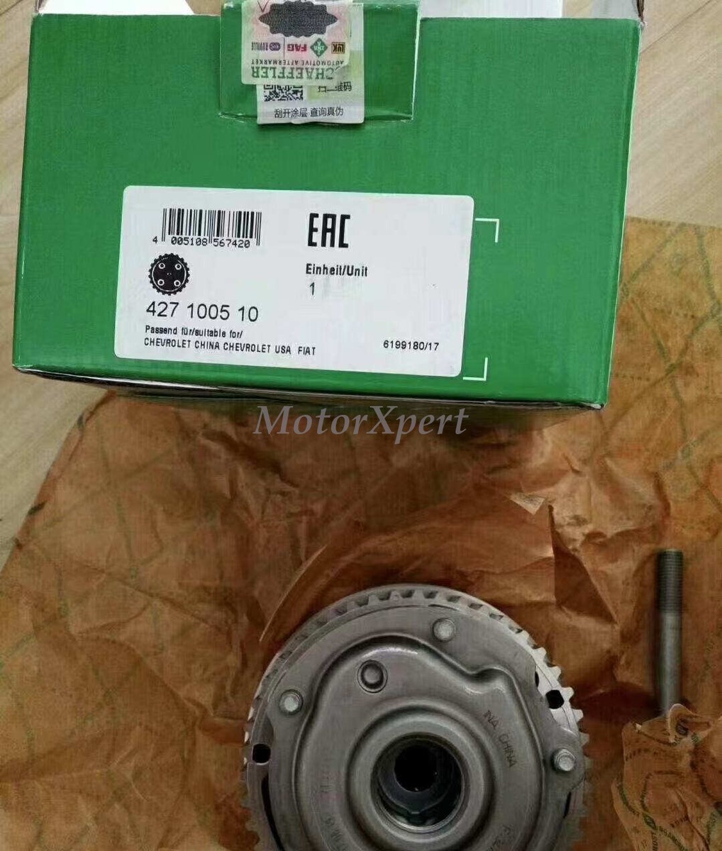 INA In& Ex Camshaft Phaser VVT Gears for Chevy Cruze 1.8L 55567049