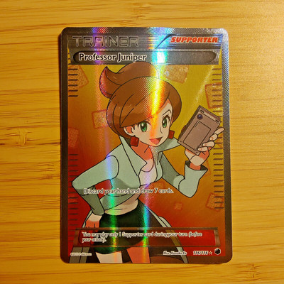 Pokémon TCG Professor Juniper Black & White: Plasma Freeze PLF 116/116 Full Art