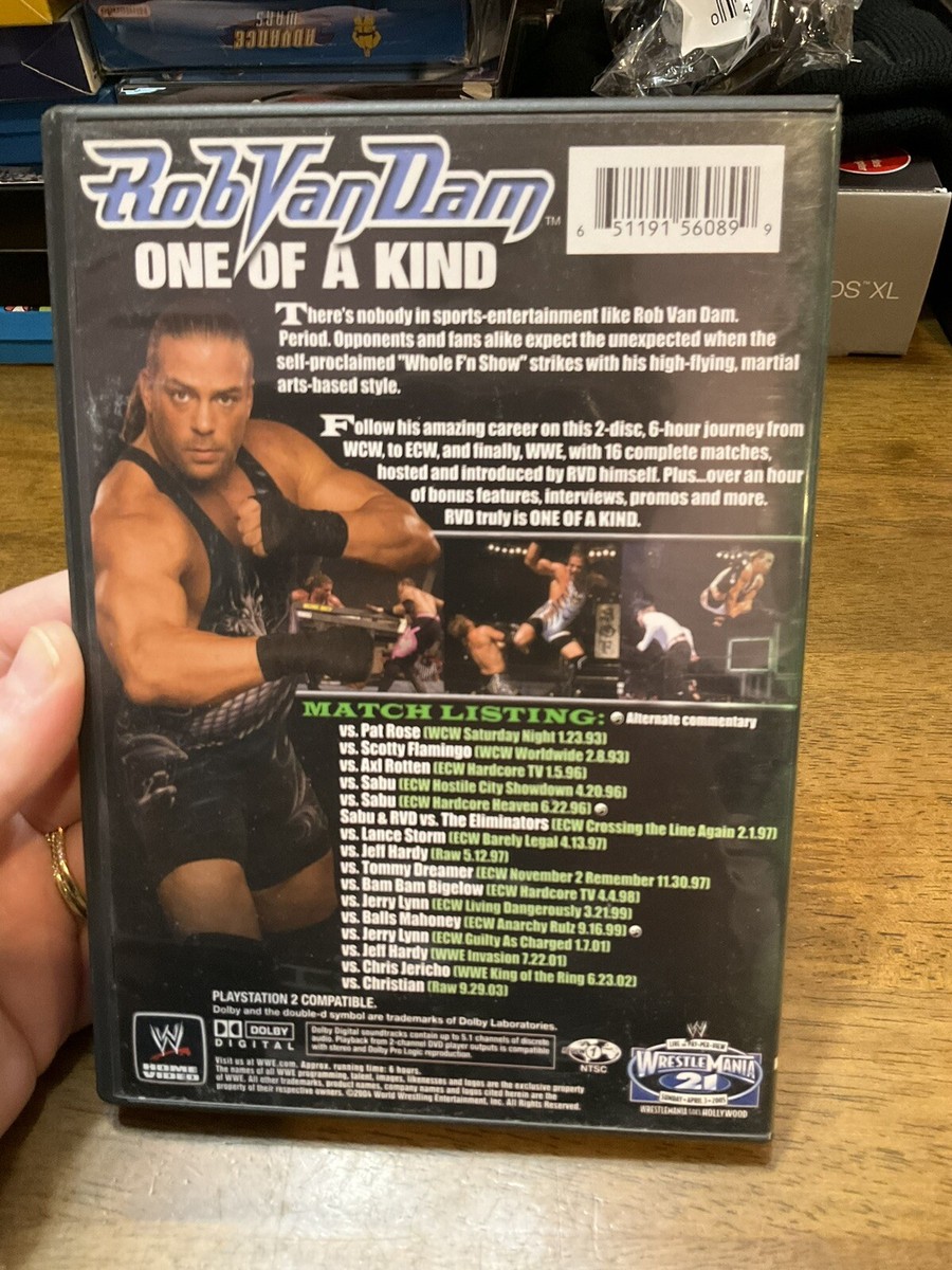 WWE - Rob Van Dam: One of a Kind (DVD, 2005, 2-Disc Set