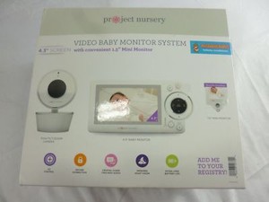 project nursery hd video baby monitor