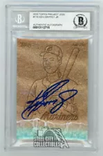 Ken Griffey Jr 2020 Topps Project 2020 Autographed Card #116 - BAS 10