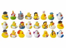 SALE 6-100 Bulk mini rubber ducks mix up ducks gifts party bags charity event