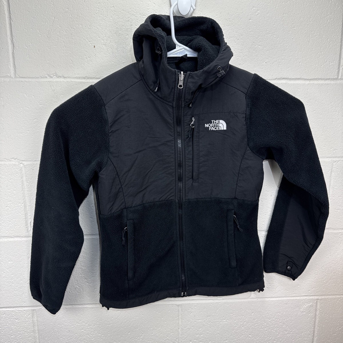 The North Face Jacket Womens XS Black Denali Hike Climb Camp The North Face Jacket Womens XS Black Denali Hike Climb Camp