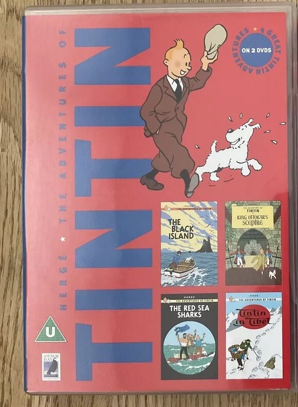 The Adventures Of Tintin Vol. 2 (English) 2 DVDS - 4 adventures
