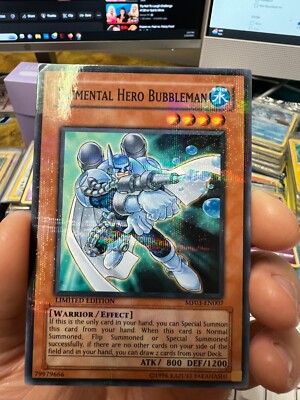 遊戯王 EHEROバブルマン パラレア 英語版 MF03-EN007 遊戯王EHERO