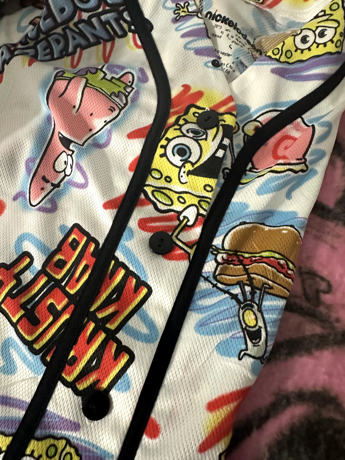 spongebob squarepats jersey - image 4