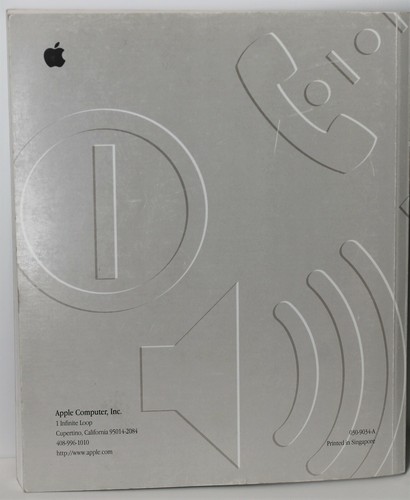 Apple Macintosh Powerbook 1400 Users Manual Computer Vintage USA 1996 PBack Vg - Picture 3 of 4