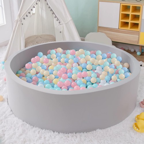 47.2"x 13.8" Foam Ball Pit Baby Playpen Ball Pool for Toddlers Children kid Gift - Picture 10 of 18
