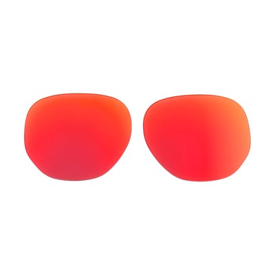 Walleva Fire Red Polarized Replacement Lenses For Ray-Ban RB3548N 54mm