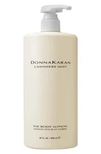 Donna Karan Cashmere Mist Perfume Body Lotion Cream with Pump JUMBO 32 oz. New 