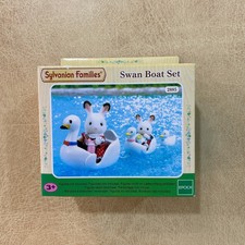 sylvanian families swan boat set