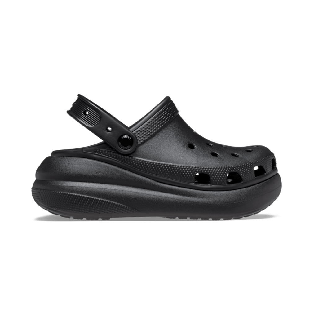 New CROCS Womens CRUSH CLASSIC CLOG 207521-001 BLACK UNISEX US W 6