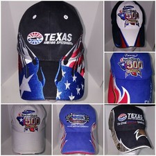 Lot of 7 NASCAR TEXAS MOTOR SPEEDWAY HAT Samsung Radio Shack VINTAGE 02 03 04 05